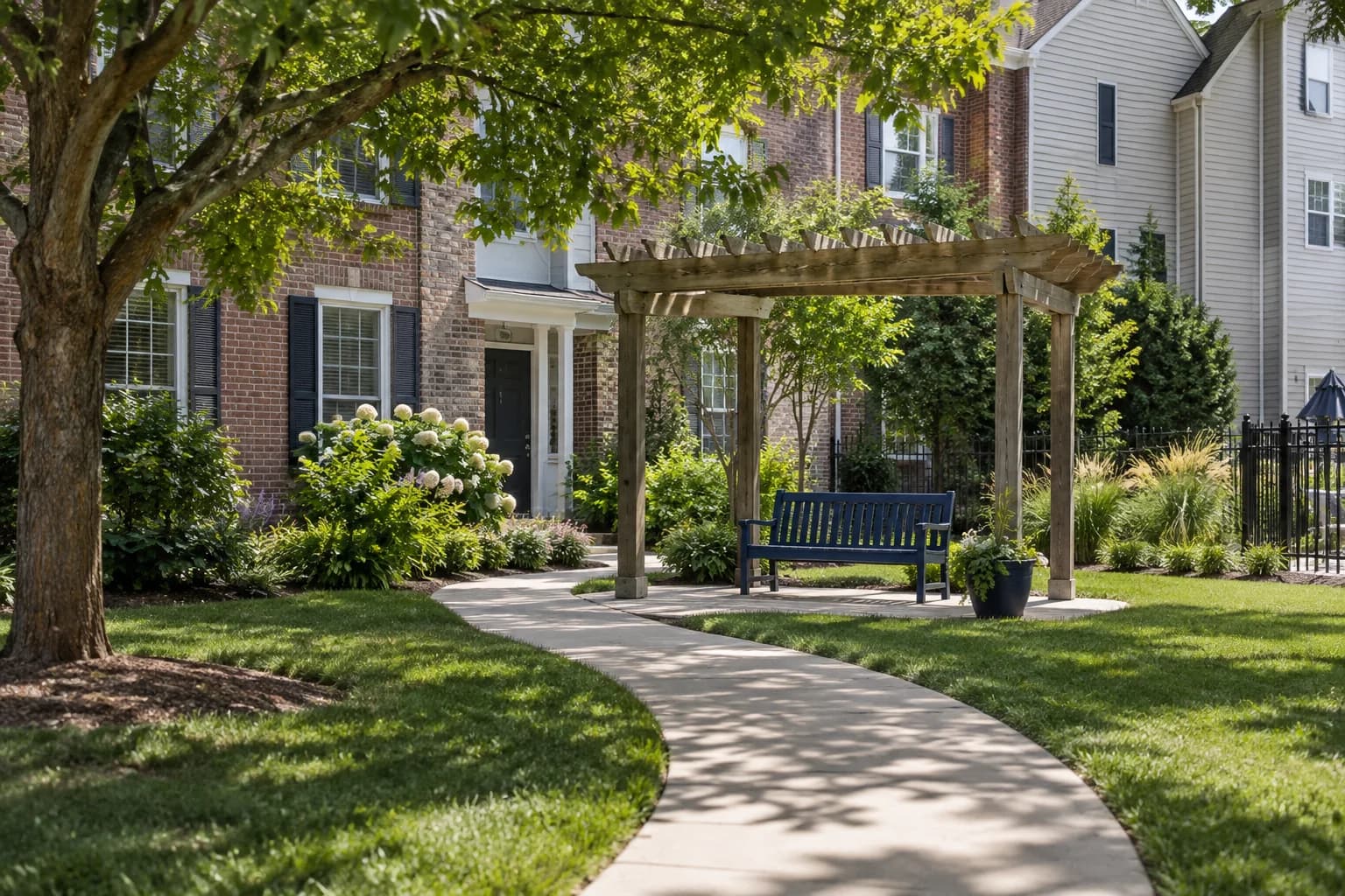 Illustrative shared grounds in a US residential community